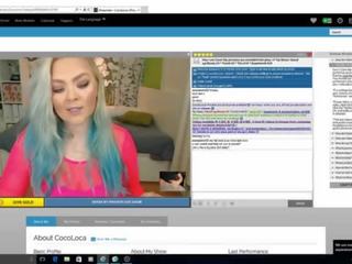 Огромен синигер camgirl обича дебели чеп - camgirlstalk.com