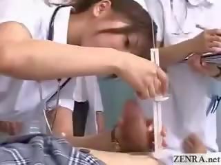 Матуся японія професор instructs медсестри на proper мастурбація