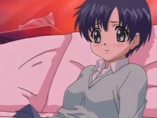 Bị kích thích hentai seductress nhận khoan