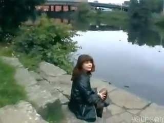 Delightful немски ексхибиционист от на води sascha производство