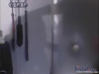 Jenaveve марки від з еліта candle віск на її дупа і цицьки