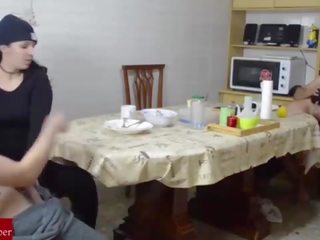 Їх versus пухка damsel і він. домашнє недосвідчена шпигунська камера з мій gf raf101