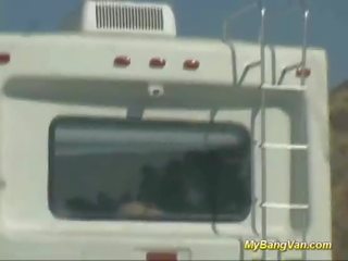 Її перший bangvan групове кінчання оргія