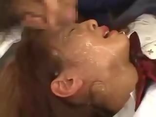 Розпусна рудоволоса азіатська міссісіпі вдарив грубо