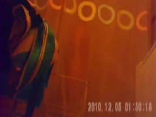 27 yo брюнетка з a swell зарості спіймана по шпигун камера
