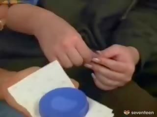 Bodypaint мръсен видео