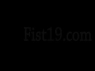 Три first-rate руки в prolapsed анал
