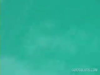 Підліток кучерявий білявка трахкав хардкор на a басейн оргія