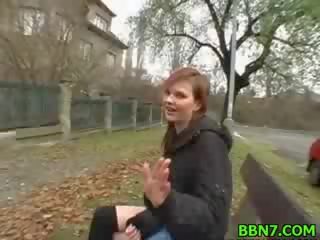Immediately after playing with lad's phallus