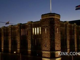 매우 기쁜 매력적인 연인 knox suspended, 개 놀이, 속박