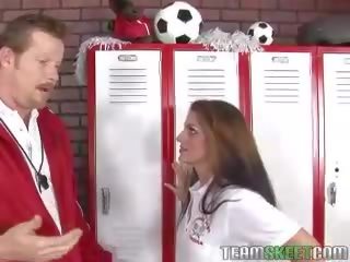 Дебел тийн petting и гадно вал