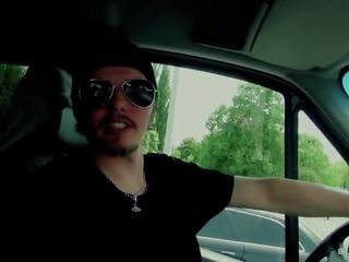Bums автобус - хардкор для дорослих кліп в в заднє сидіння з розпусна німецька білявка deity