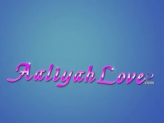 Bawdy diva Aaliyah Love Licks Up Her Spit