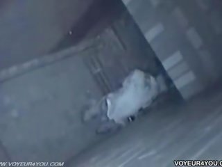 Палкий молодий пари прихований камера