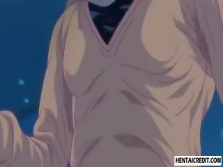 Hentai young woman In Leash Gets Fucked
