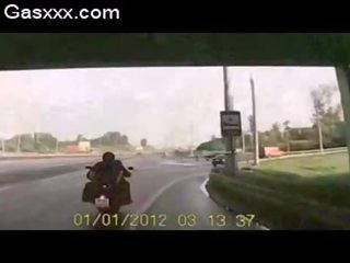 চোদা উপর motorcycle