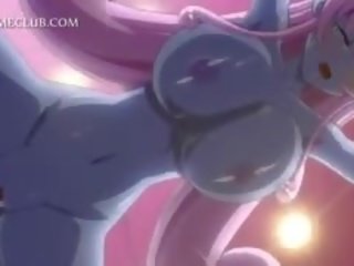 3d хентай краля трахання укол отримує jizzed на великий цицьки