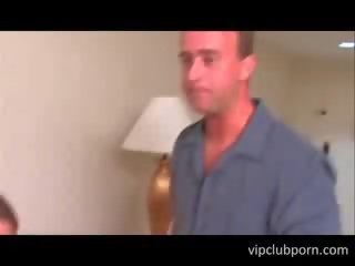 Білявка nymph picked вгору на vip оргія грає з хтивий putz