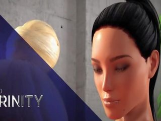 3d 无尽 女同志 享受 futa 肛交 性别