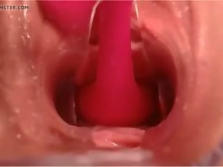 Ohmibod Creamy Cum Speculum Deep Inside Cervix: HD dirty video ba