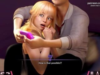 双 家庭作业 &vert; 多情 金发 青少年 情妇 尝试 到 distract companion 从 gaming 由 表现 她的 优 大 屁股 和 骑术 他的 成员 &vert; 我的 最性感 gameplay 瞬间 &vert; 部分 &num;14