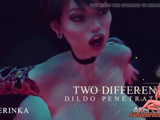 Captivating futa 女同志 动画 同 色情 玩具: 自由 高清晰度 x 额定 电影 09