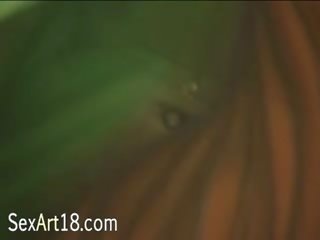 Painted 机构 戏弄 裸体