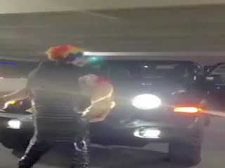 粉红色 发 幻想 女人 得到 捣烂 上 jeep