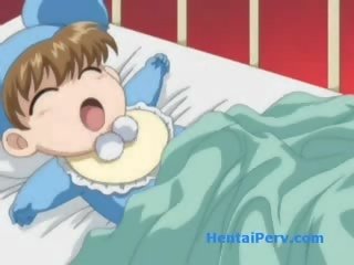 To ngực hentai slattern thổi to thành viên và được mặt